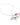 Bee's Dinosaur Necklace Silver Pink