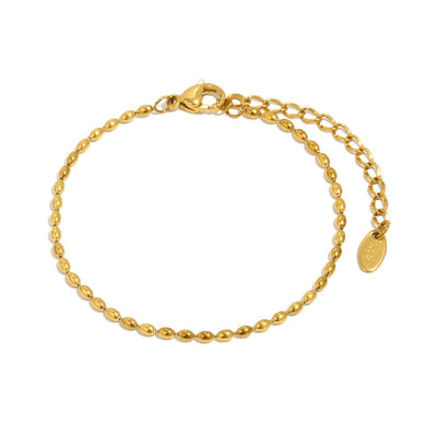 Gold Bubble Bracelet Chain