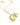 Cecily's Sea Star and Moon Necklace Gold
