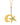 Cecily's Sea Star and Moon Necklace Gold
