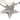 Cecily's Sea Star and Moon Necklace Silver