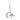 Cecily's Sea Star and Moon Necklace Silver