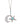 Cecily's Sea Star and Moon Necklace Silver