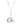 Cecily's Star and Moon Necklace Silver
