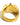 Cecily's Star Ring Gold Clear