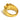 Cecily's Star Ring Gold Green