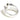 Cecily's Star Ring Silver Clear