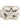 Cecily's Star Ring Silver Green