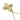 Daisy's Cross Necklace Gold