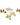 Daisy's Cross Necklace Colorful