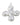 Daisy's Cross Necklace Silver