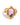 Eliana's Pink Ring Gold