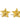 Ellie's Star Studs Gold