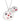 Eloise's Gemstone Pendant Silver Pink And Purple