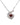 Eloise's Heart Necklace Silver