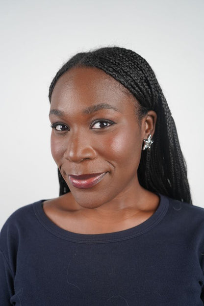 Ellie's Star Studs in Silver