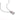 Ida's Lovers Necklace Silver