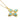 Irene's Cross Necklace Gold