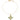 Irene's Cross Necklace Gold