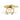 Isaline's Flower Ring Gold Green