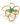 Isaline's Flower Ring Gold Green