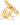 Isaline's Flower Ring Gold White