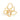 Isaline's Flower Ring Gold White