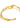 Ivy's Enchanted Bangle Gold Multicoloured