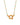 Lina's Beaded Charm Necklace Gold