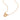 Lina's Beaded Charm Necklace Gold