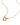 Lina's Beaded Charm Necklace Gold