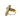 Lyla's Cross Ring Gold Clear