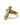 Lyla's Cross Ring Gold Clear