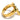 Lyla's Cross Ring Gold Green