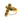 Lyla's Cross Ring Gold Green