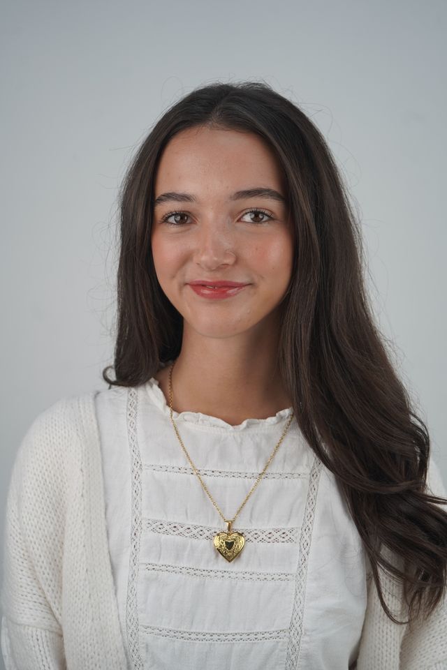 Ruby’s Heart Locket in Gold