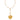 Margot's Heart Necklace Gold