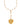 Margot's Heart Necklace Gold