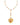 Margot's Heart Necklace Gold