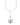 Margot's Heart Necklace Silver