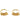 Marina's Feather Hoops Gold