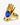 Meredith's Blue Palm Ring Gold