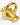 Meredith's Blue Palm Ring Gold