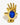 Meredith's Blue Palm Ring Gold