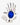 Meredith's Blue Palm Ring Silver