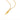 Mira's Fish Necklace Gold