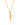 Mira's Fish Necklace Gold