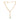 Paloma's Drop Necklace Gold