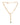 Paloma's Drop Necklace Gold