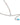 Paloma's Drop Necklace Silver